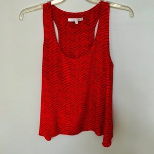 Alexis silk racerback tank